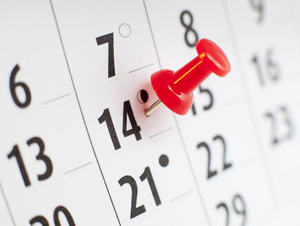 Calendrier des séances